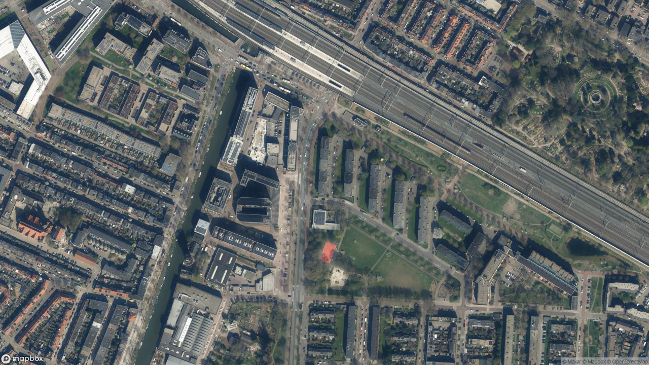 Satellietfoto 3523AA Utrecht