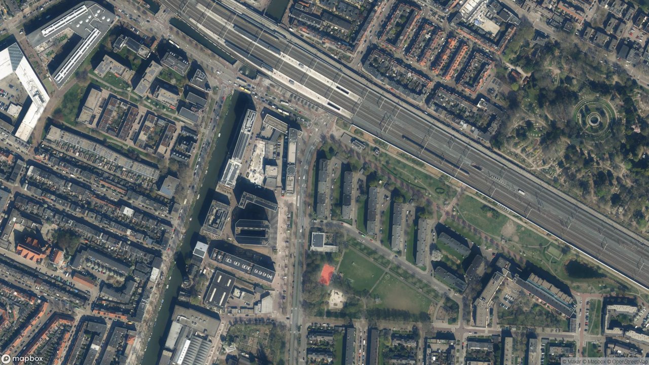 Satellietfoto 3523AB Utrecht