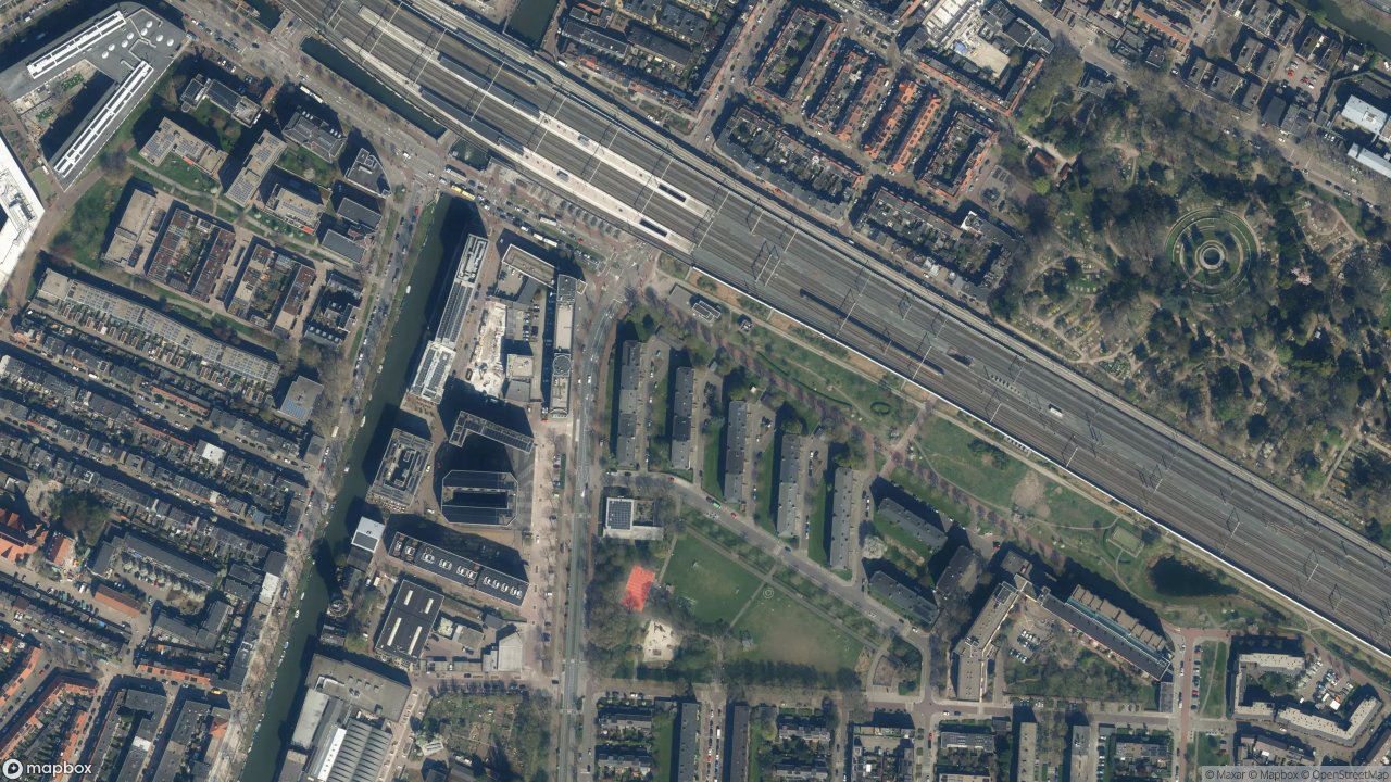 Satellietfoto 3523AE Utrecht