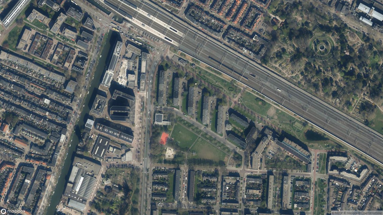 Satellietfoto 3523AG Utrecht