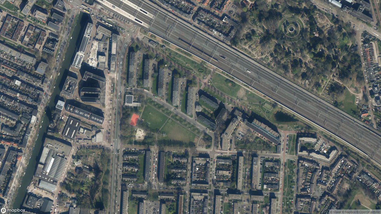 Satellietfoto 3523AL Utrecht