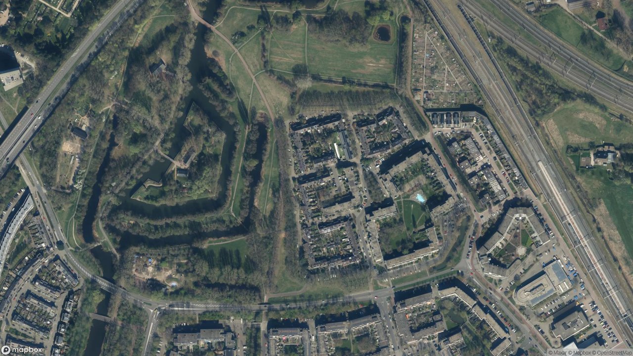 Satellietfoto 3524AH Utrecht
