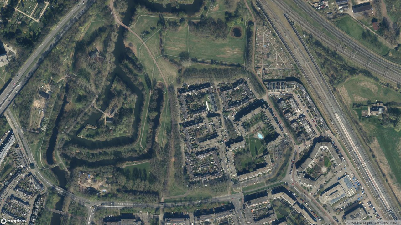 Satellietfoto 3524AJ Utrecht