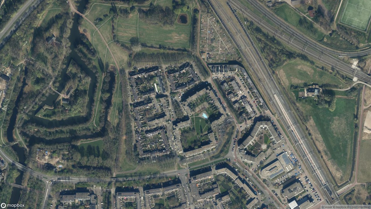 Satellietfoto 3524AL Utrecht