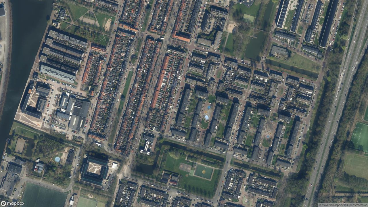 Satellietfoto 3525AT Utrecht