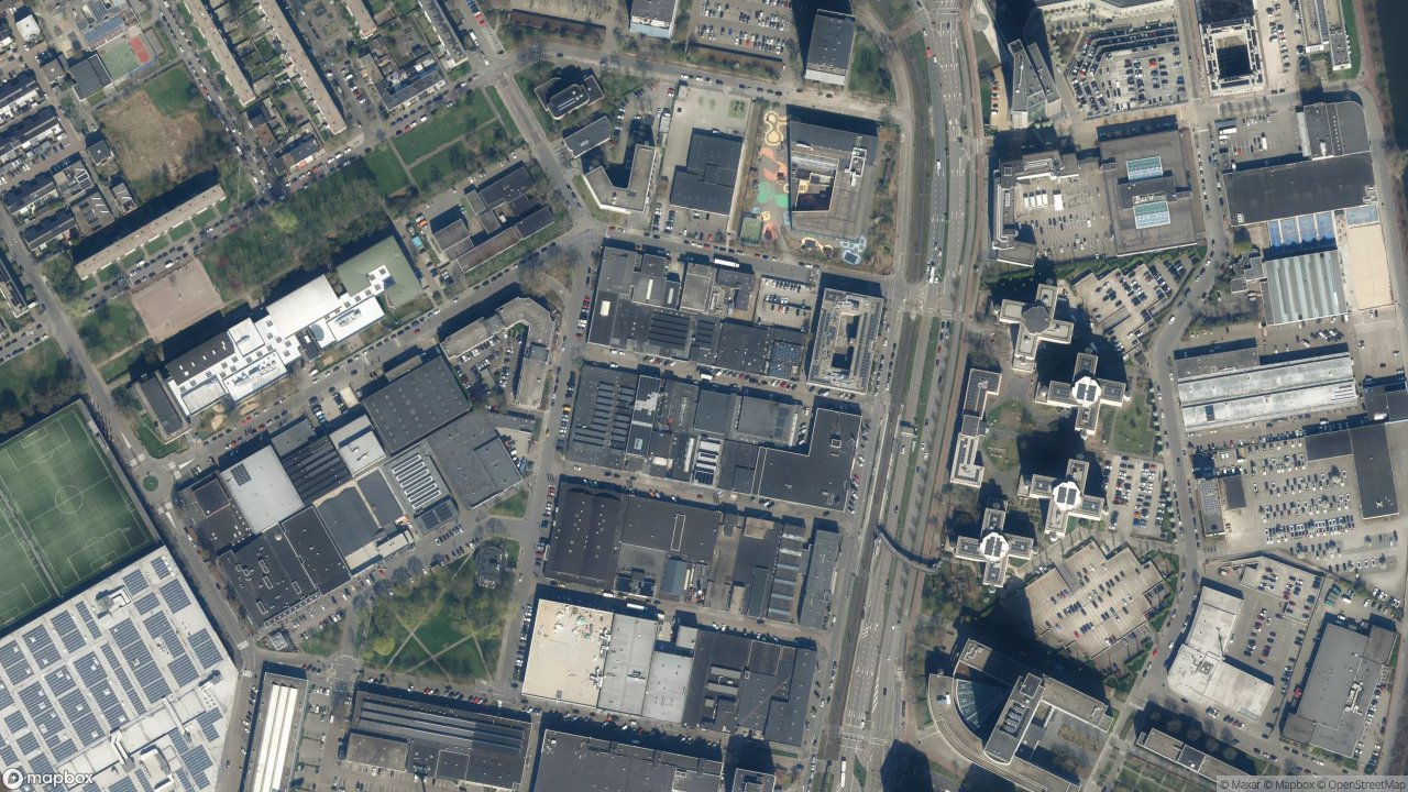 Satellietfoto 3526AD Utrecht