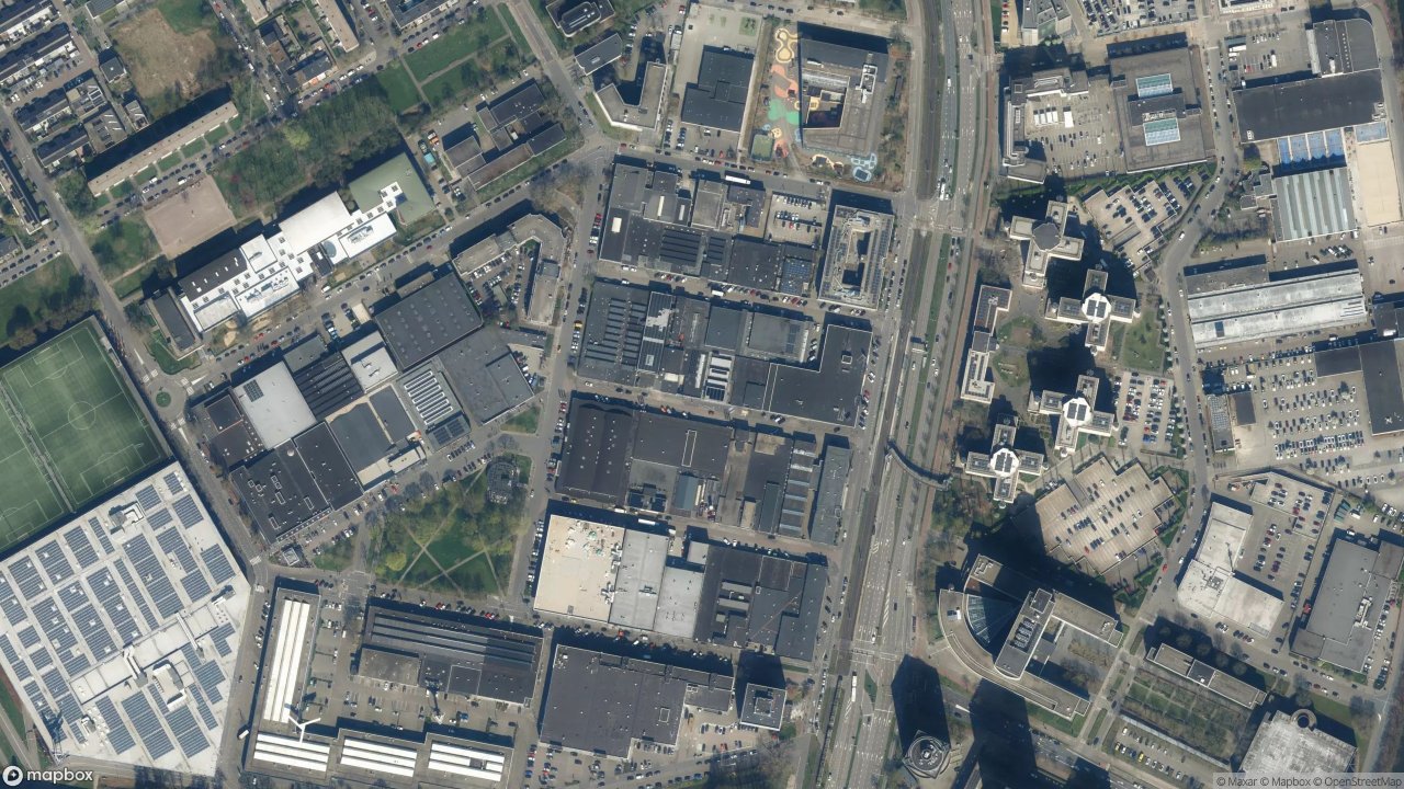 Satellietfoto 3526AE Utrecht