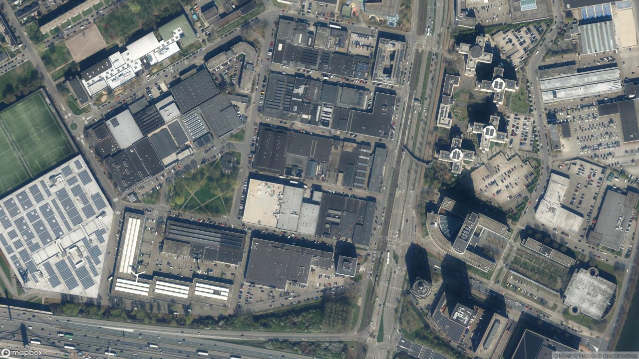 Satellietfoto 3526AH Utrecht