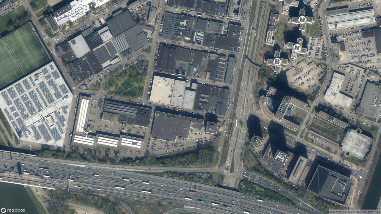 Satellietfoto 3526AL Utrecht