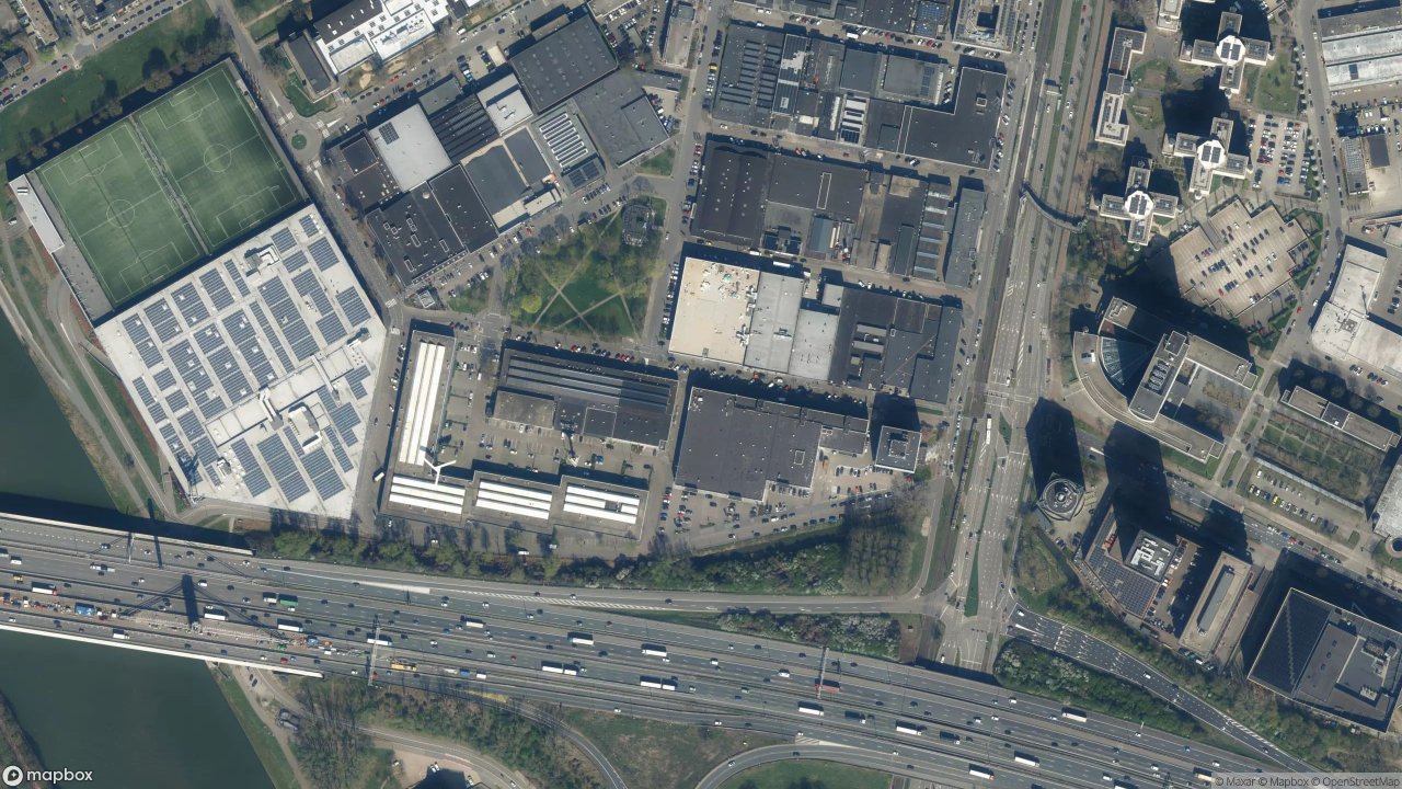 Satellietfoto 3526AM Utrecht