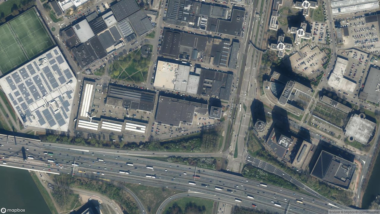 Satellietfoto 3526AN Utrecht