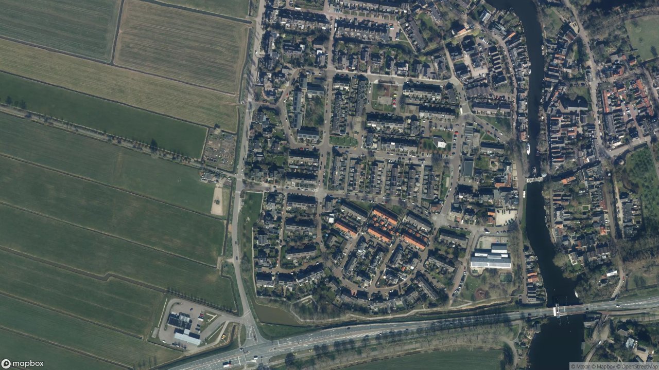 Satellietfoto 3633EV Vreeland