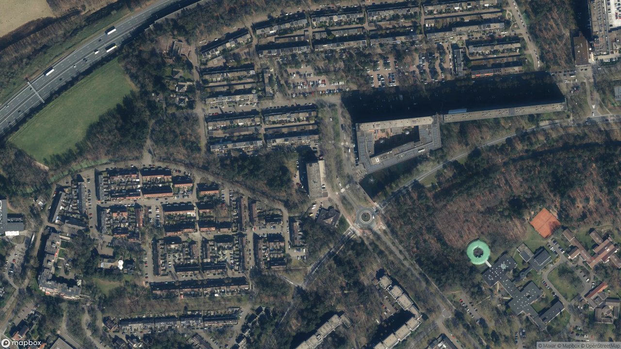 Satellietfoto 3706AD Zeist