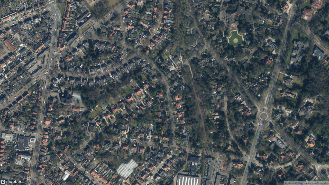 Satellietfoto 3707BD Zeist