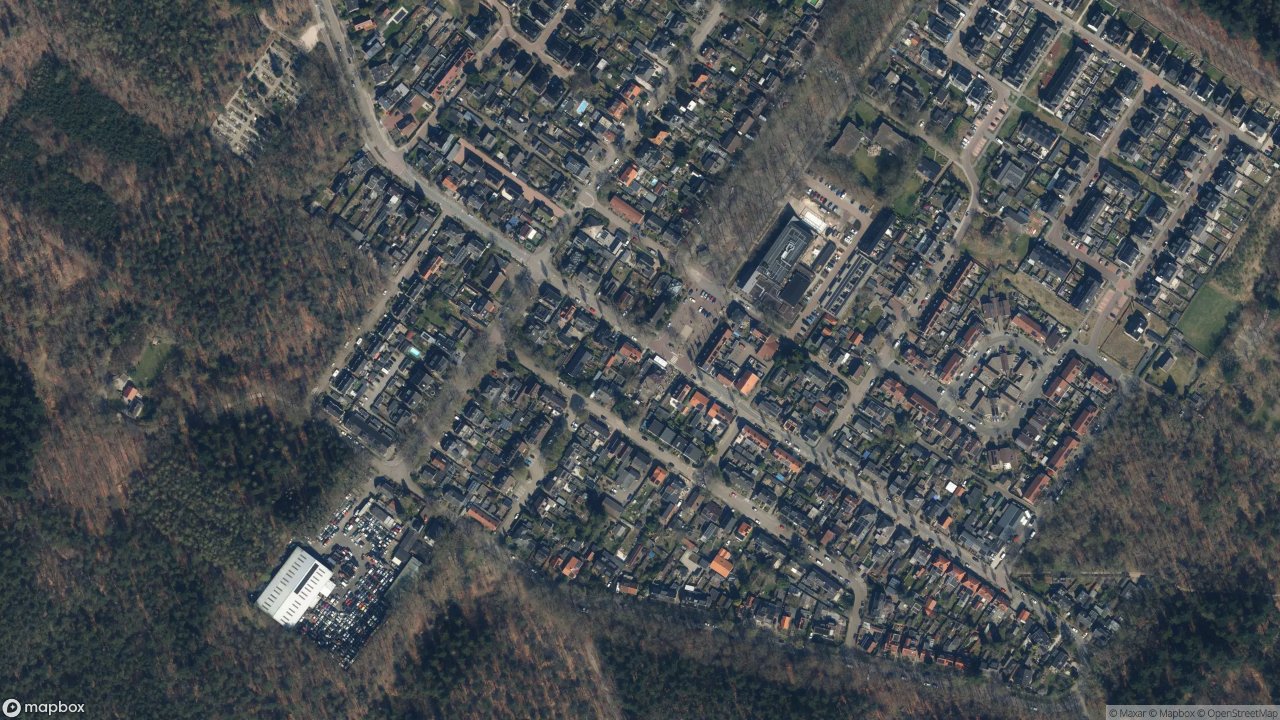 Satellietfoto 3711AL Austerlitz