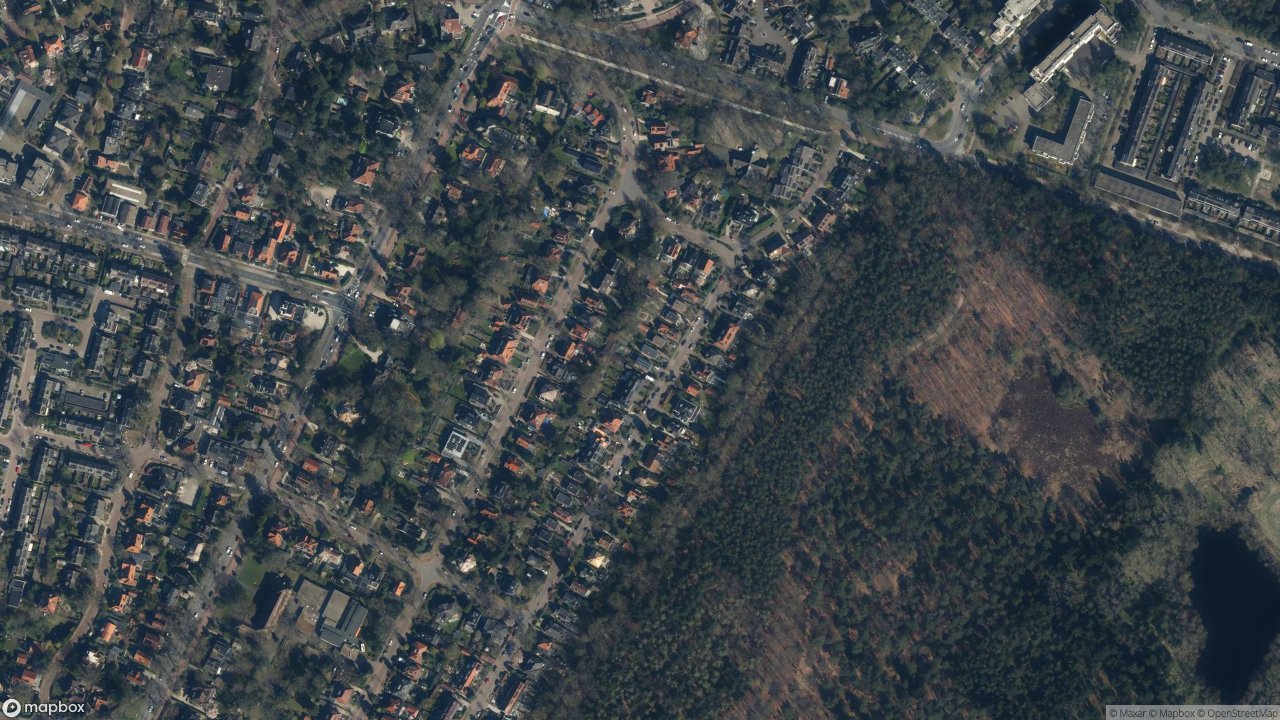 Satellietfoto 3722BD Bilthoven