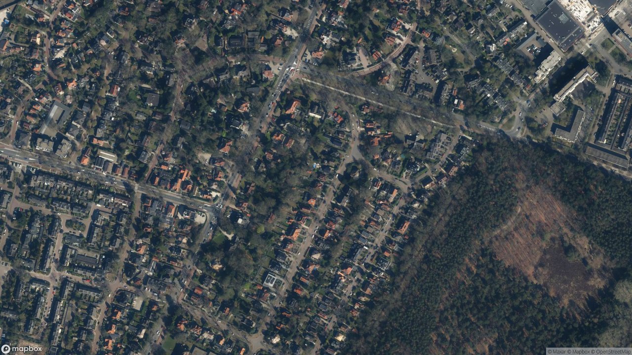 Satellietfoto 3722BK Bilthoven