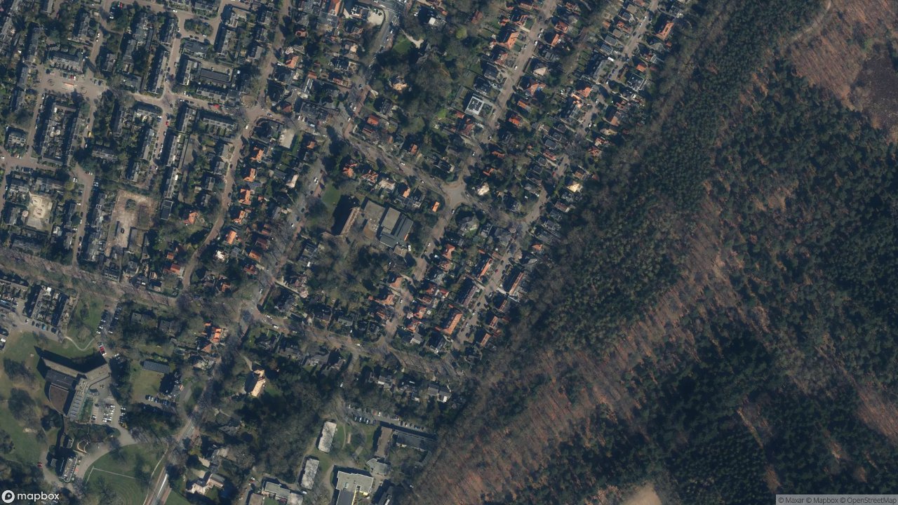 Satellietfoto 3722BL Bilthoven
