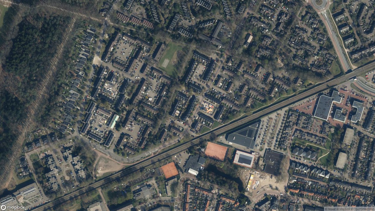 Satellietfoto 3723AL Bilthoven