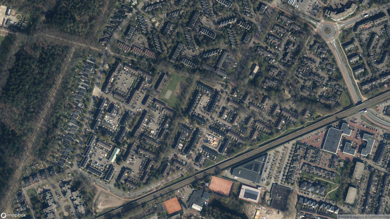 Satellietfoto 3723AM Bilthoven