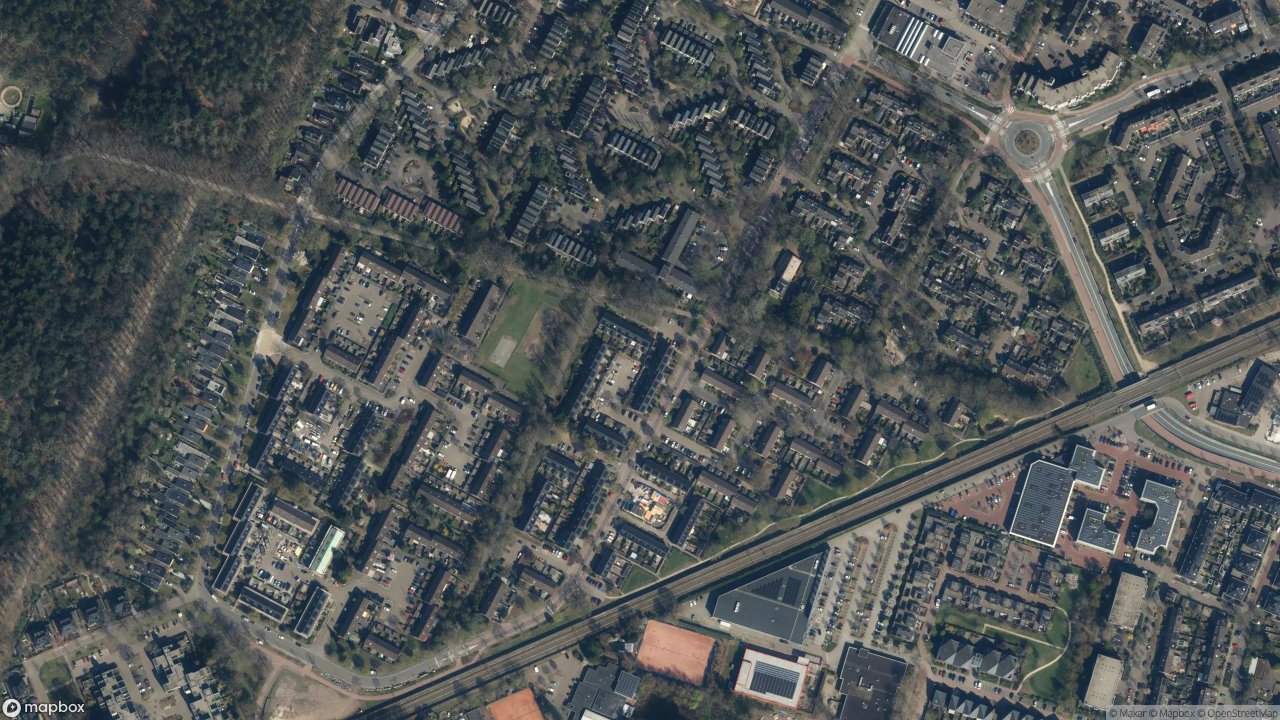 Satellietfoto 3723AN Bilthoven