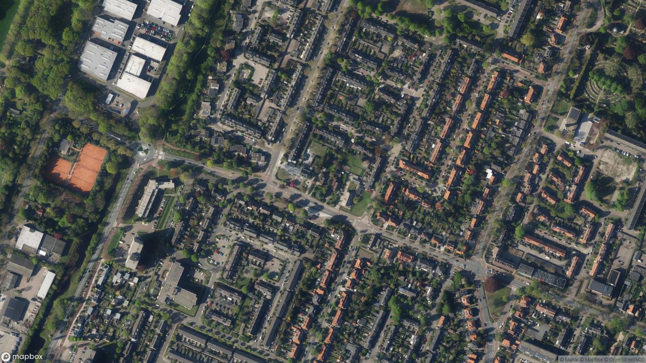 Satellietfoto 3731AK De Bilt