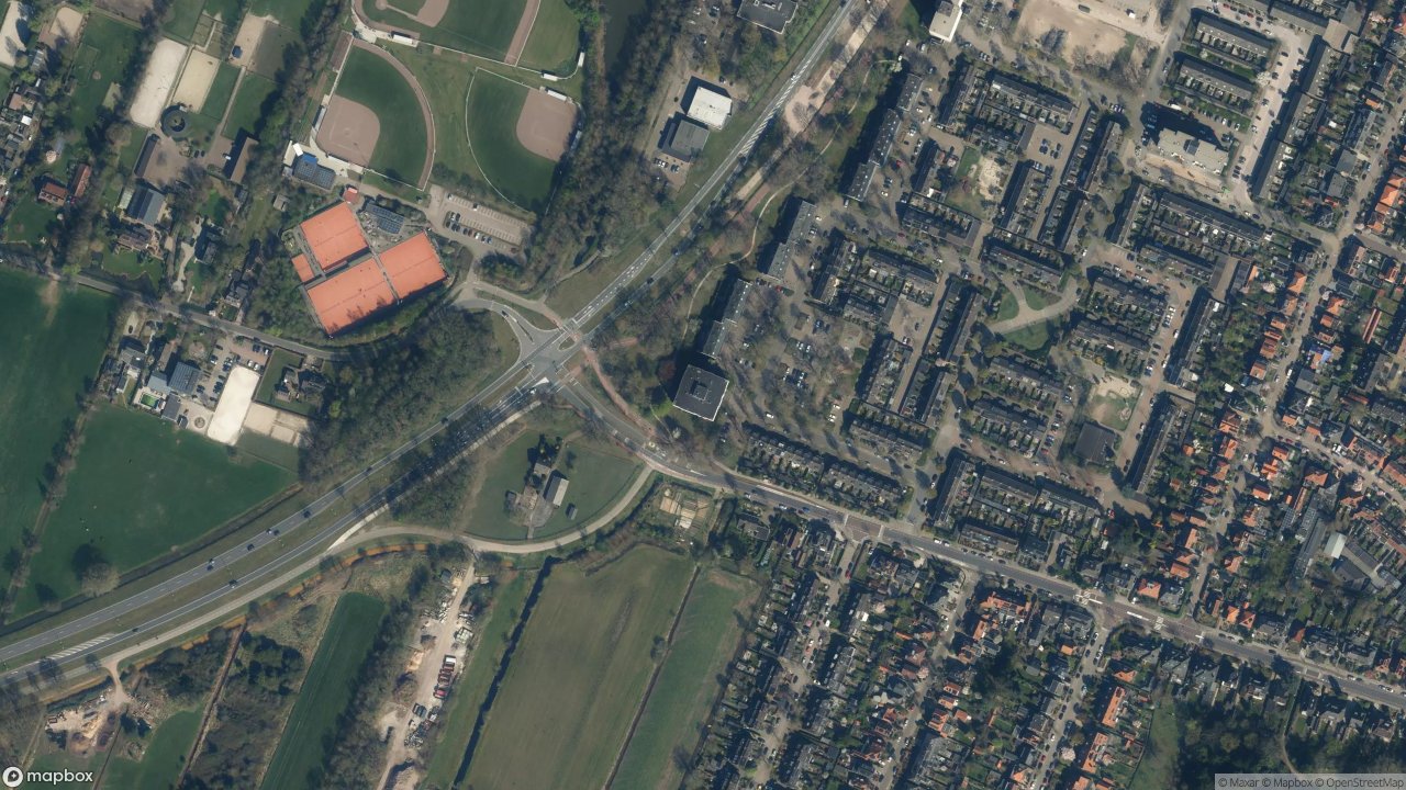 Satellietfoto 3731BA De Bilt