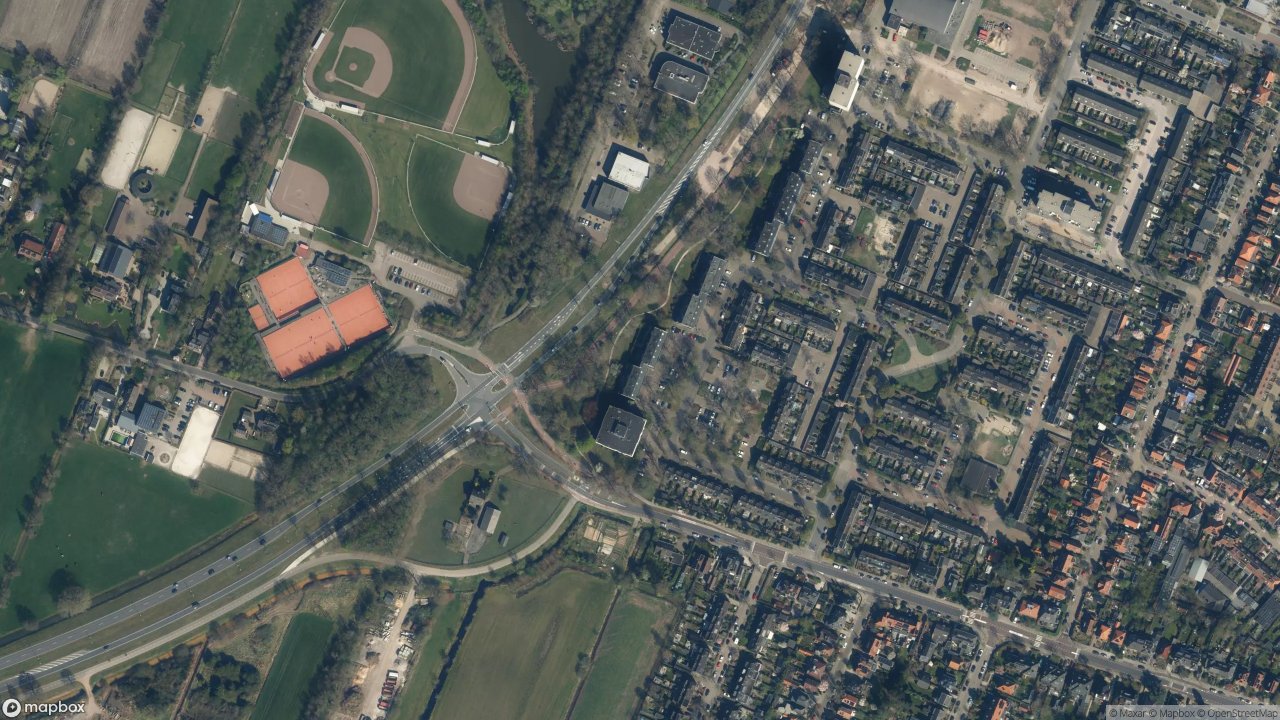 Satellietfoto 3731BC De Bilt
