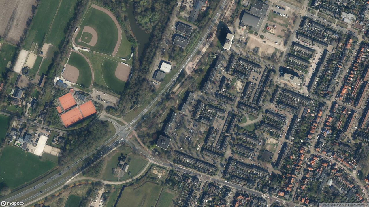 Satellietfoto 3731BE De Bilt