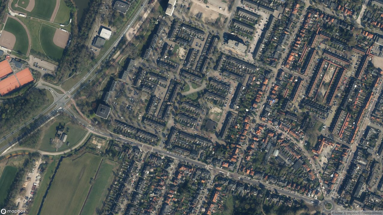 Satellietfoto 3731CA De Bilt