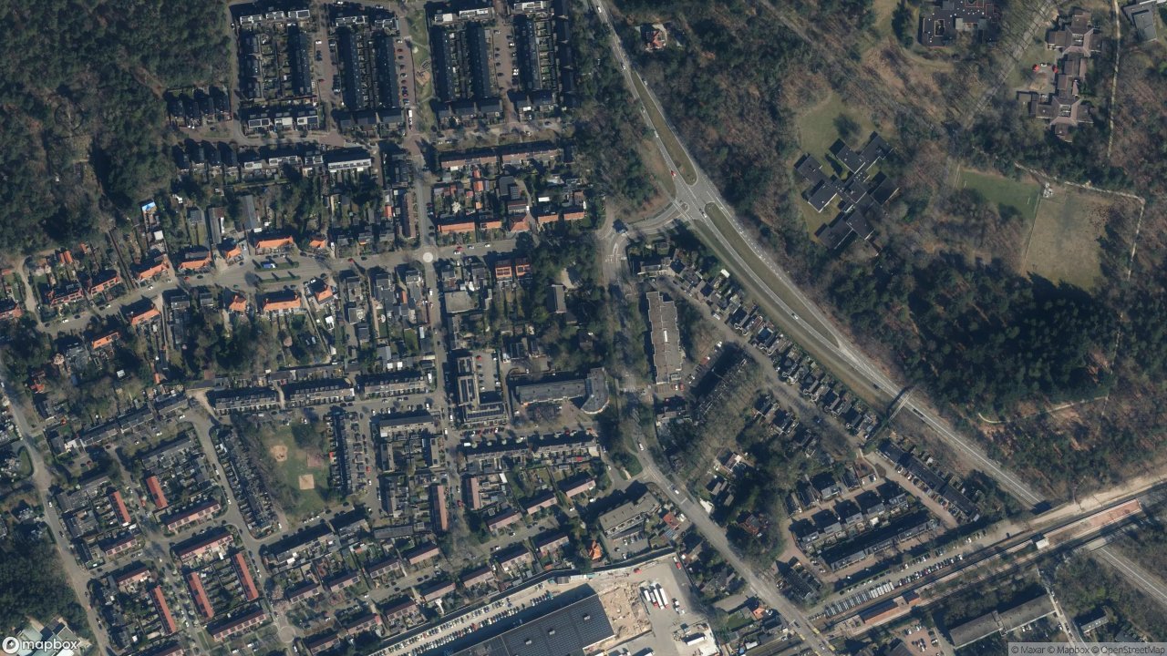 Satellietfoto 3734BG Den Dolder