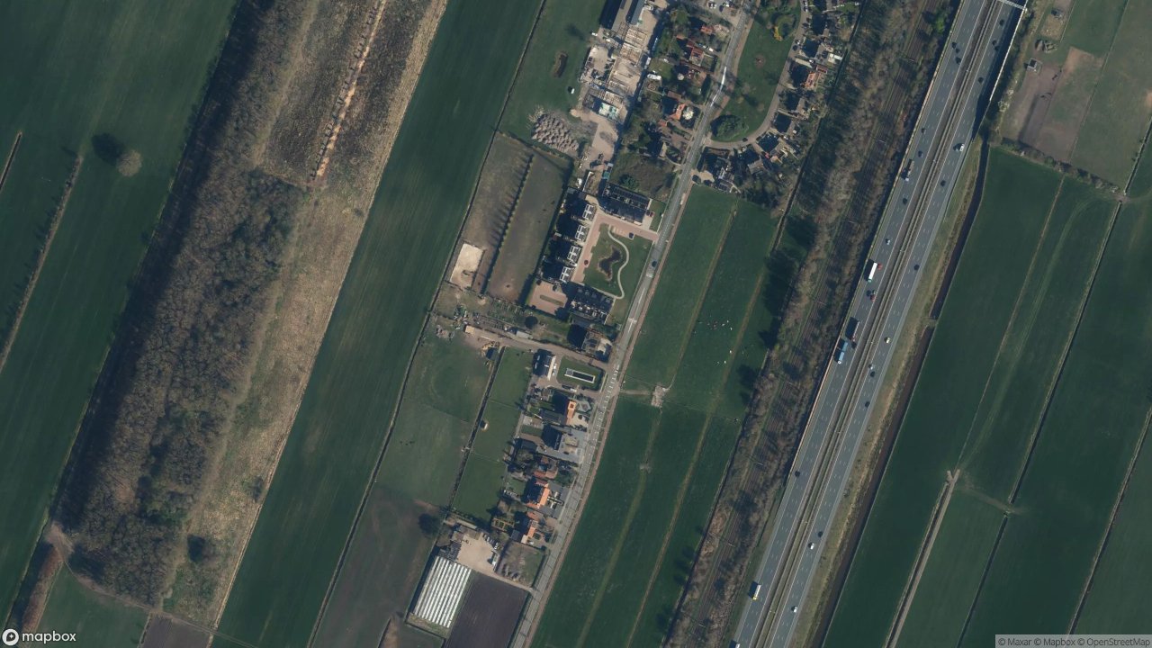 Satellietfoto 3739JT Hollandsche Rading