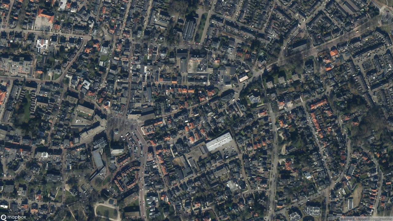 Satellietfoto 3741AD Baarn