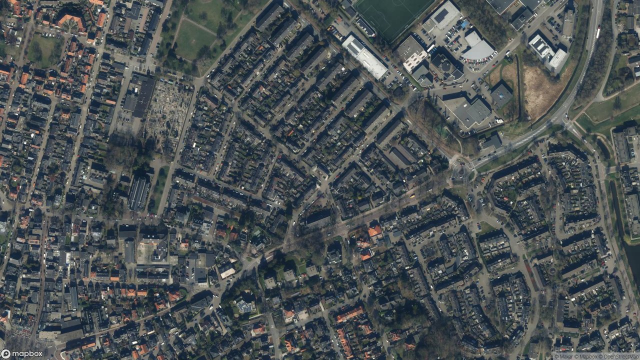 Satellietfoto 3741PC Baarn