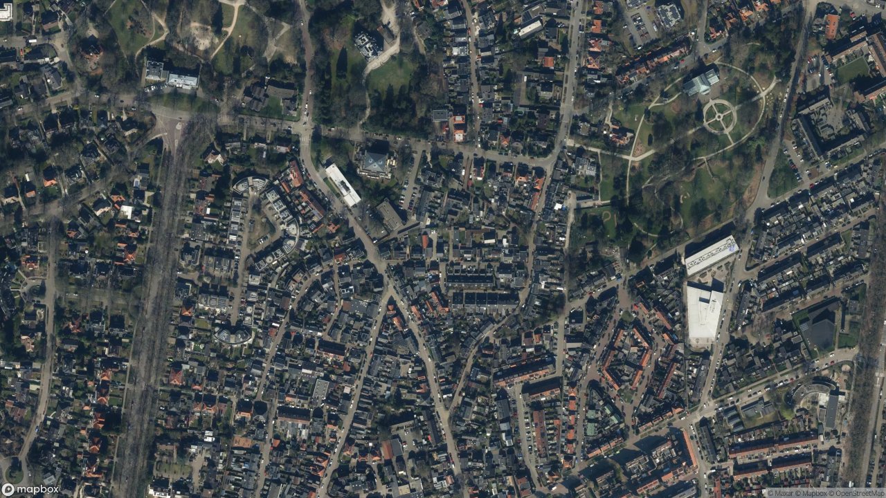 Satellietfoto 3742AW Baarn