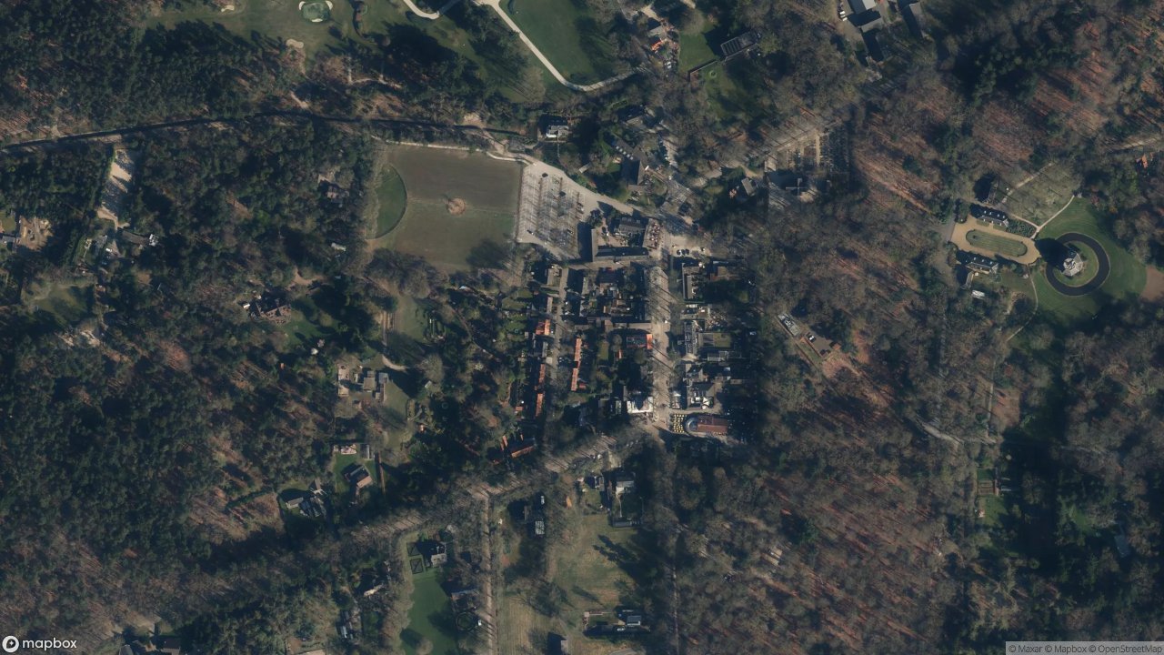 Satellietfoto 3749AE Lage Vuursche