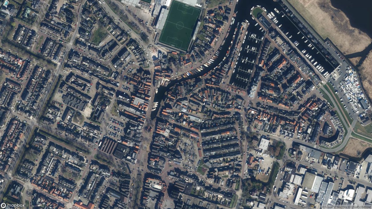 Satellietfoto 3751AM Bunschoten-Spakenburg