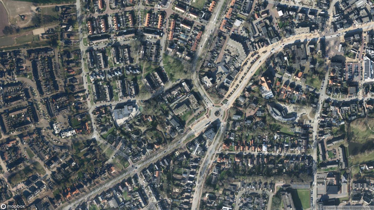 Satellietfoto 3781AV Voorthuizen