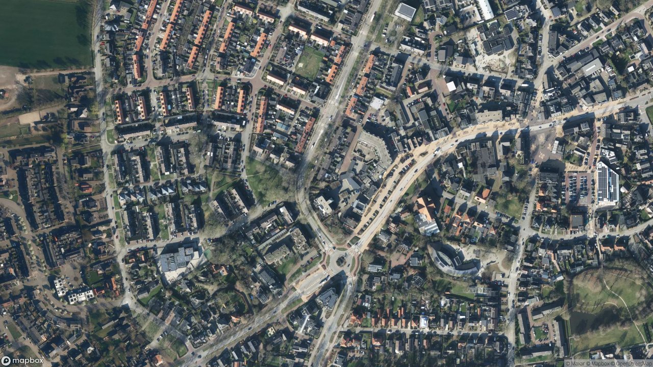 Satellietfoto 3781EB Voorthuizen