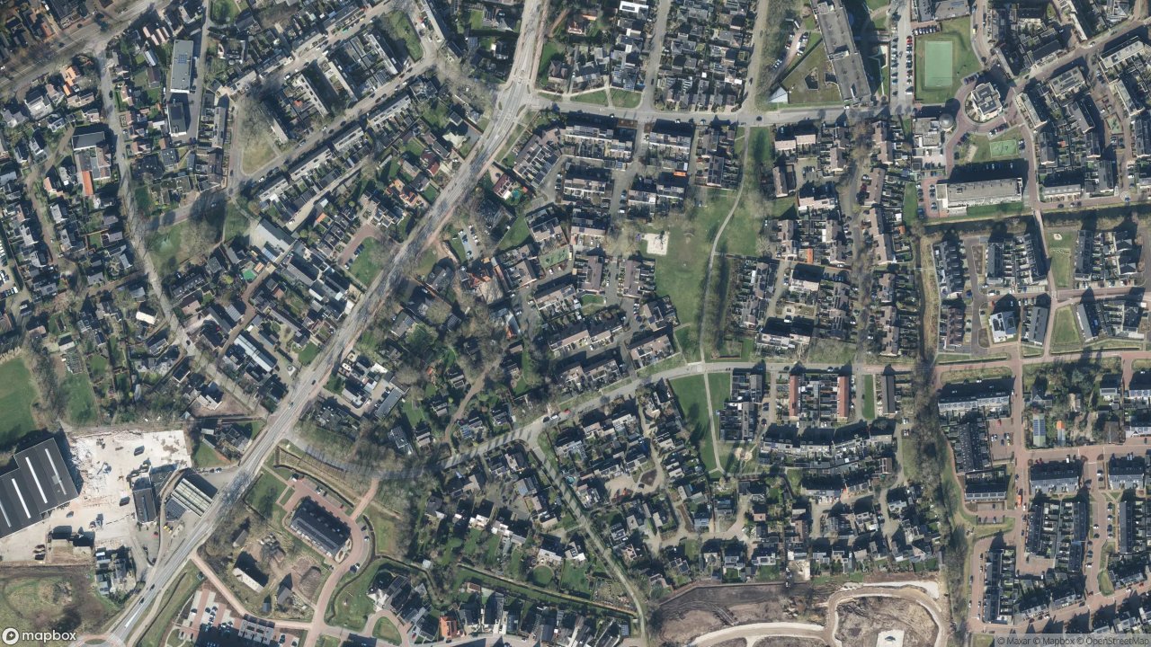 Satellietfoto 3781HA Voorthuizen