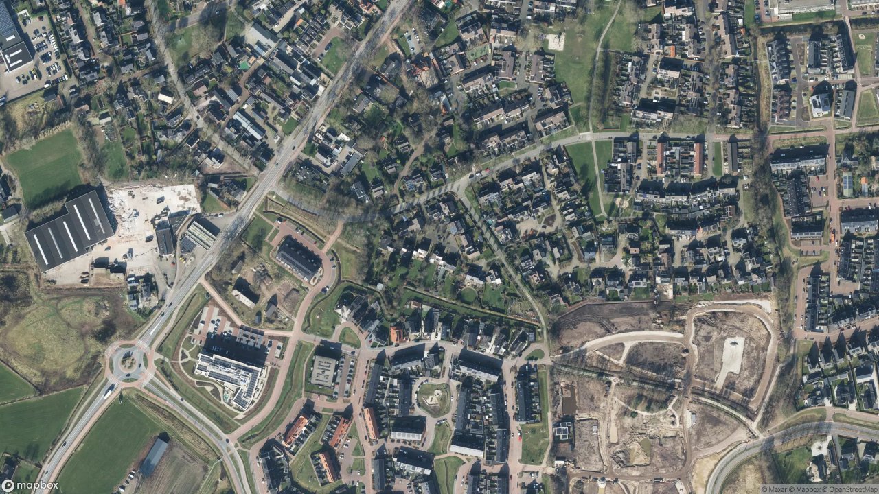 Satellietfoto 3781HG Voorthuizen