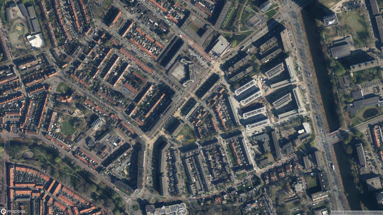 Satellietfoto 3814AD Amersfoort