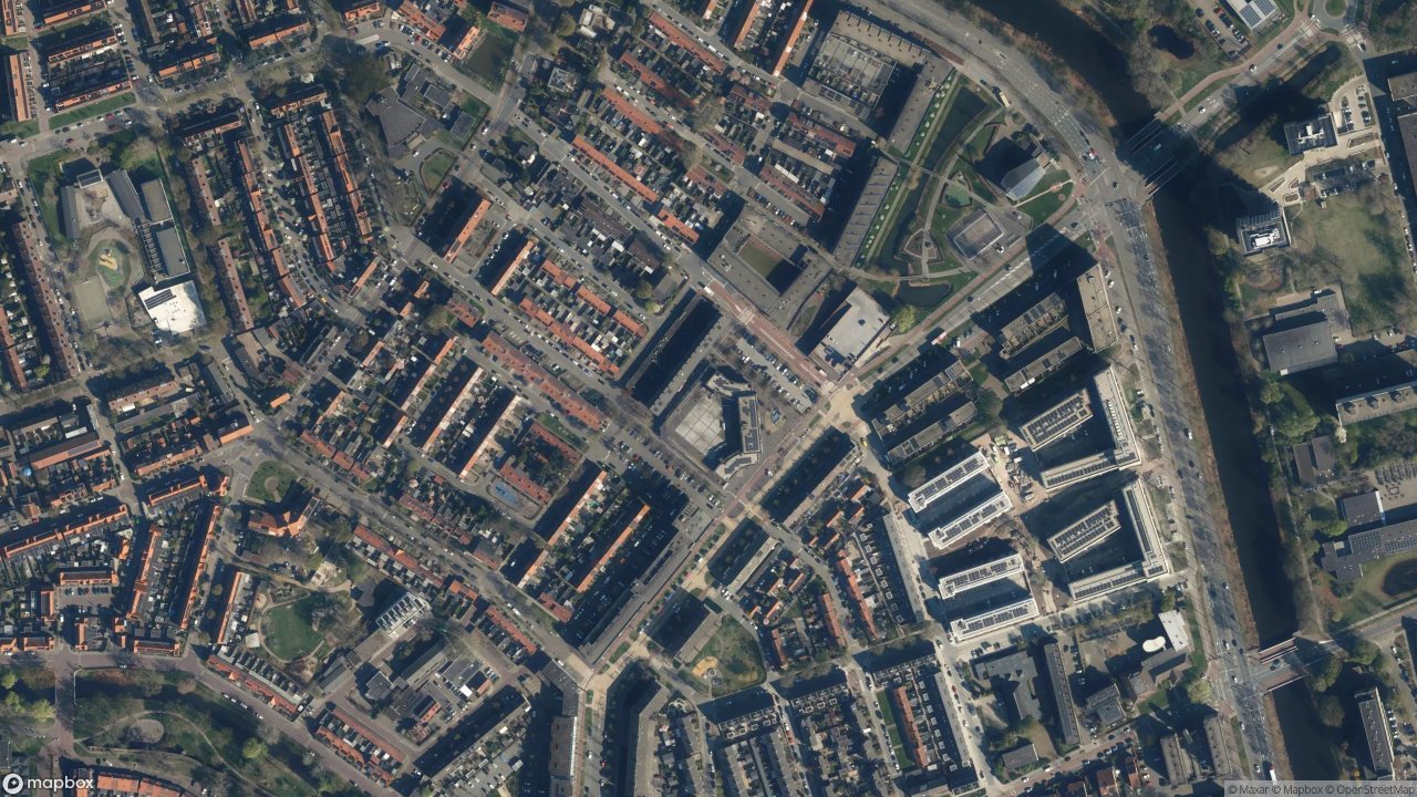 Satellietfoto 3814BB Amersfoort