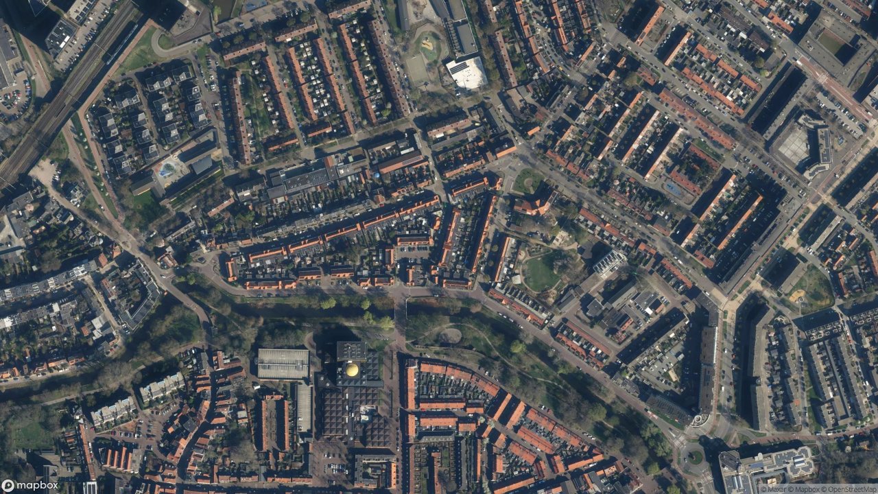 Satellietfoto 3814BM Amersfoort