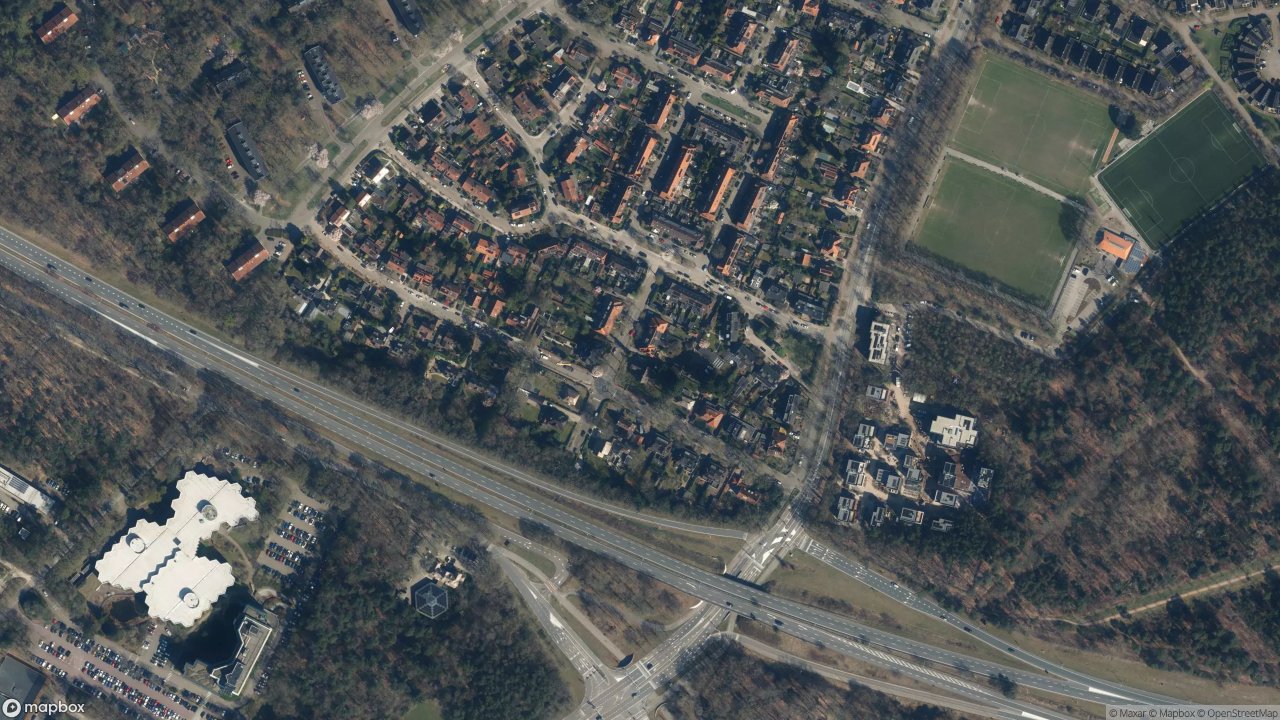 Satellietfoto 3818AM Amersfoort