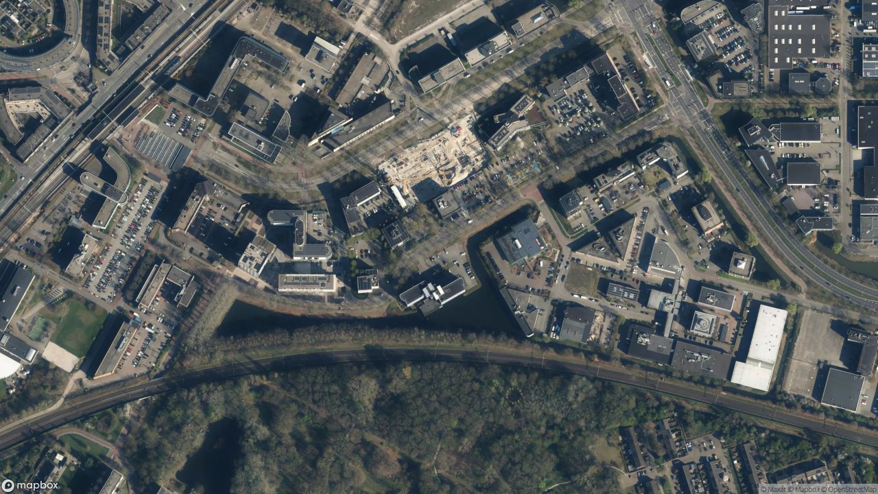 Satellietfoto 3821BB Amersfoort