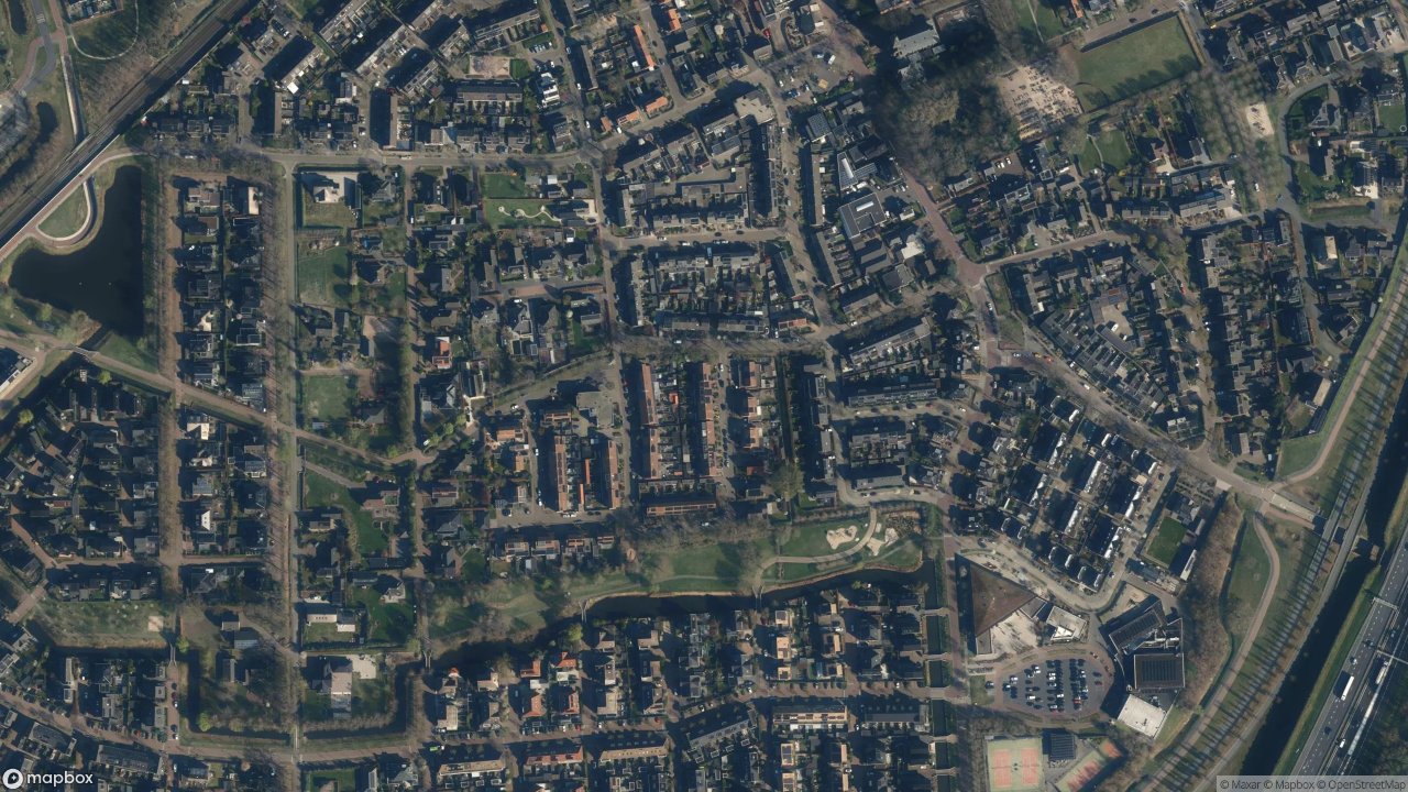 Satellietfoto 3821CH Amersfoort
