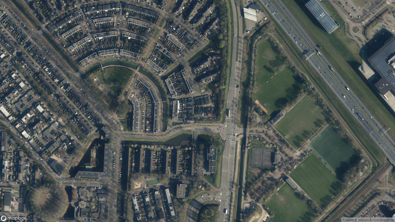 Satellietfoto 3822AA Amersfoort