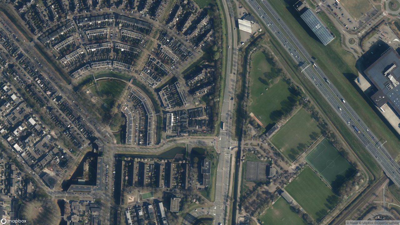 Satellietfoto 3822AB Amersfoort