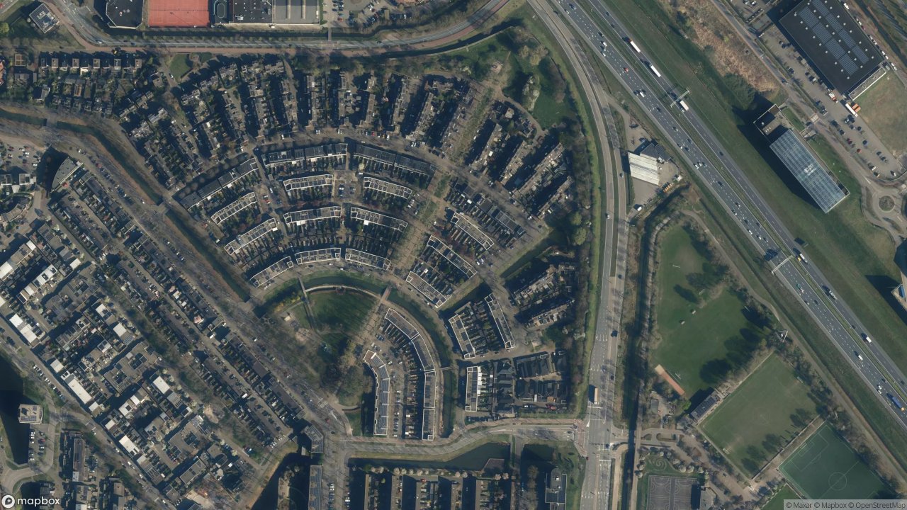 Satellietfoto 3822AE Amersfoort